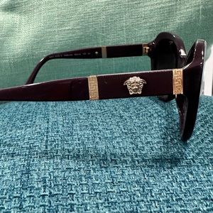 Versace sunglasses dark purple
